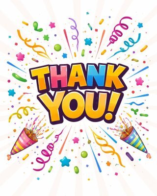 Confetti Thank You