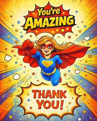 Supershero Thank You