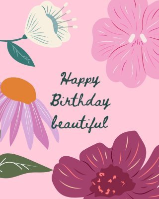 Happy Birthday Beautiful